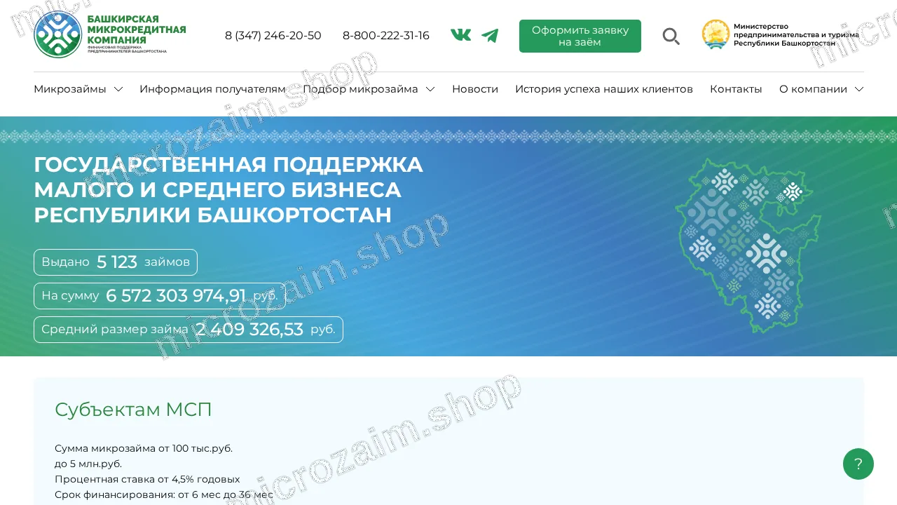 Как получить займ — АНО «Башкирская микрокредитная компания»