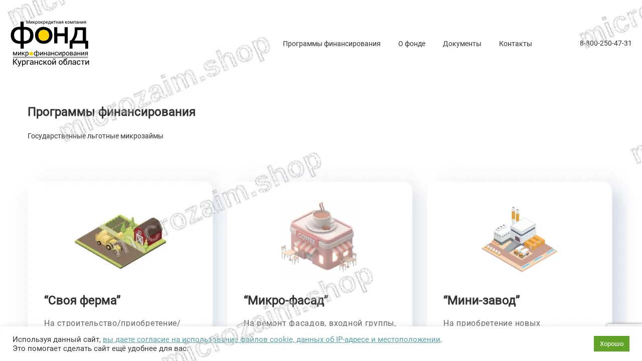 Как получить займ — МКК Фонд микрофинансирования Курганской области