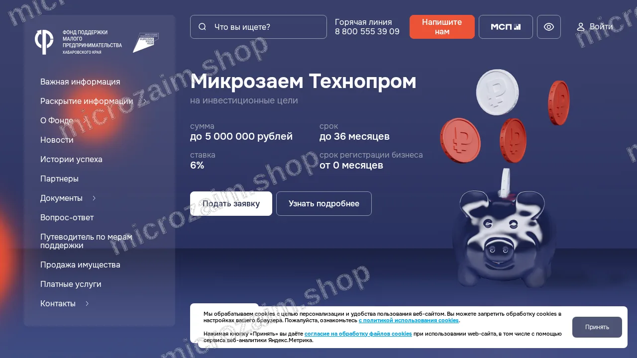 Как получить займ — МКК Фонд ПМП ХК