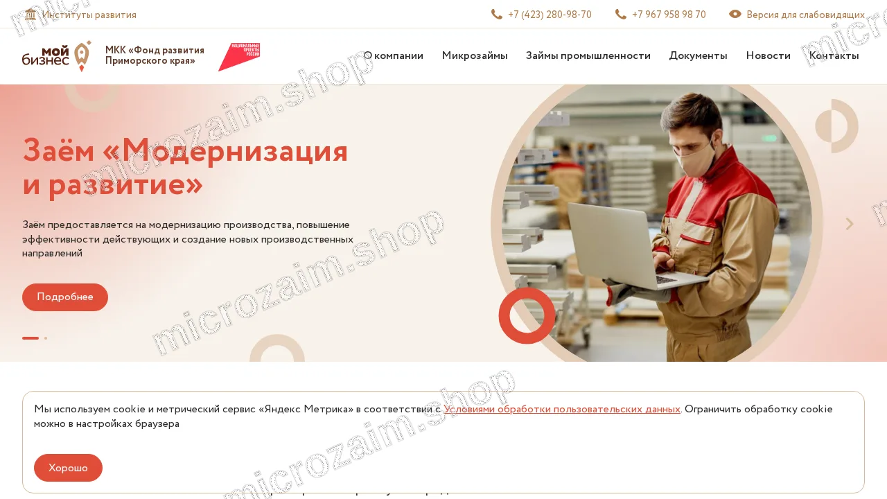 Как получить займ — МКК «Фонд развития Приморского края»