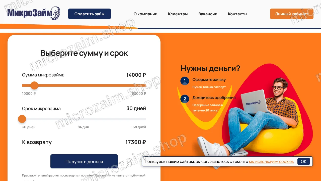 Как получить займ — ООО МКК «Микрозайм»