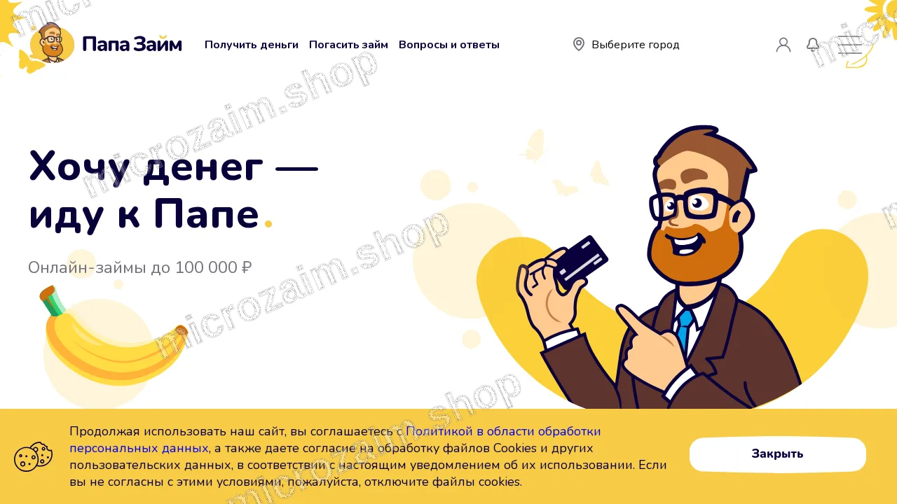 Как получить займ — ООО МКК «ПапаЗайм»