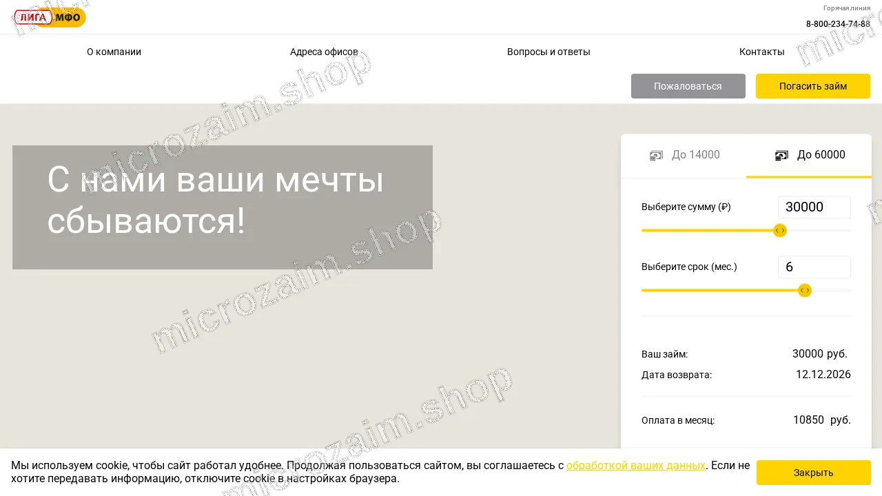 Как получить займ — ООО МКК «ТРАСТ АЛЬЯНС»